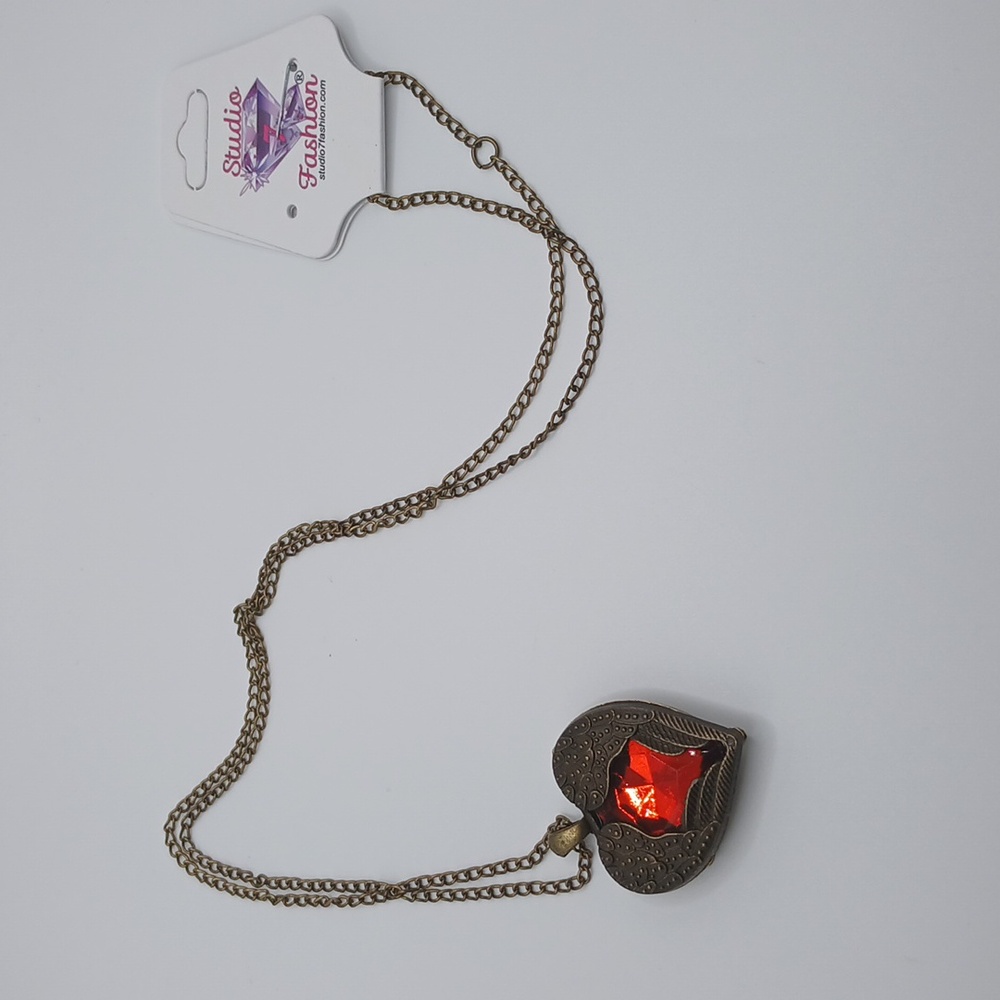 Guardian Angel Heart Necklace